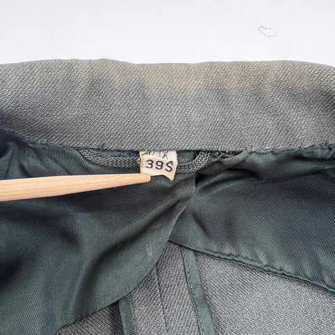 Vintage 1956 US Army Green 44 Wool Serge Uniform Jacket 39S Pants 32x34