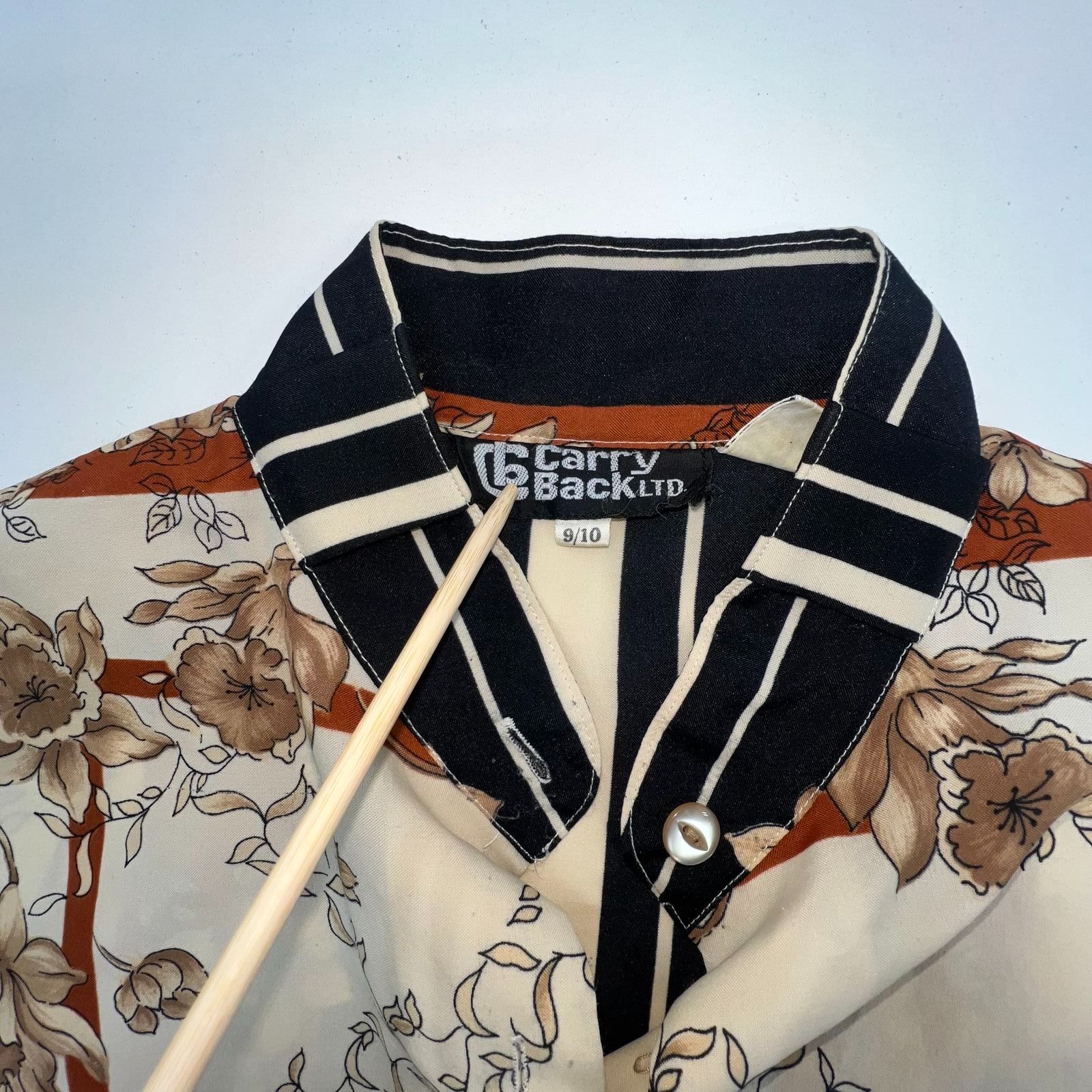 Lot of 3 Vintage Button Up Blouses Women's Small-Medium