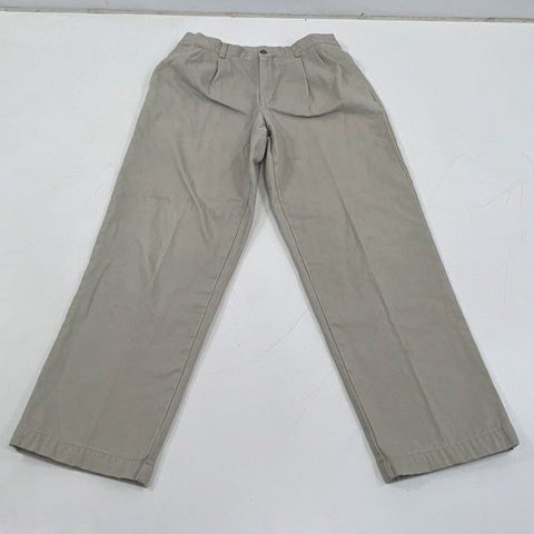 Vintage LL Bean Mens Lot 2 Flannel Lined Jeans & Chinos Pants Sz 36x30