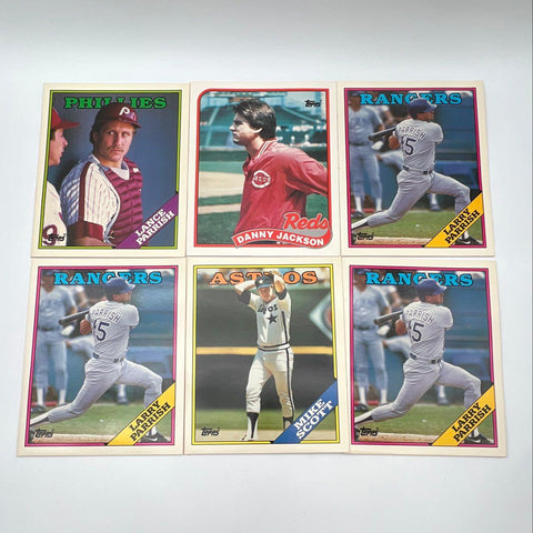 Vintage Topps MLB Baseball Card Folders Lot 1980s George Brett Dave Winfield