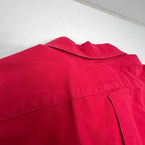 Vintage 90s Ralph Lauren Golf Tilden Button Down Shirt Embroidered Pony Sz XXL