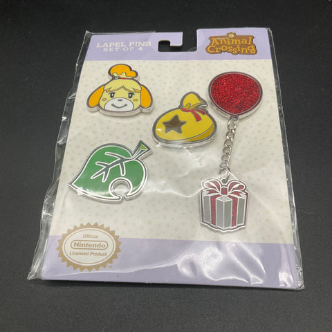 Nintendo Animal Crossing Lapel Pin Sets Controller Gear 2020 New Horizons 2 Pks