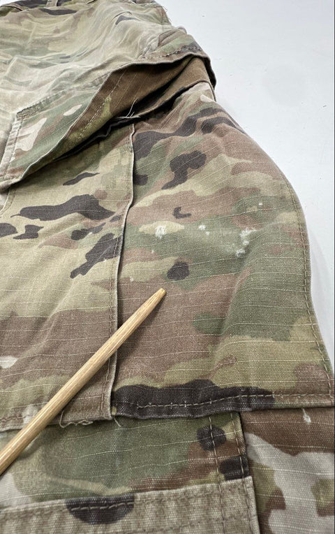 US Military Issue Men's OCP Multicam Ripstop Tactical Cargo Camp Pants Sz L