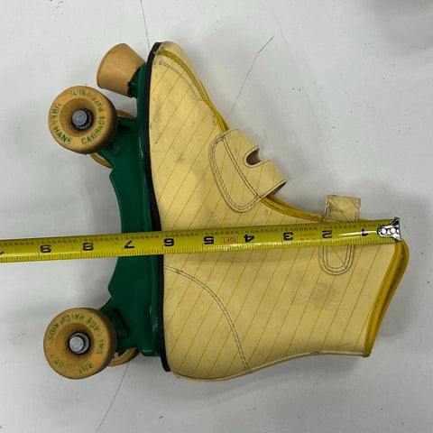 Vintage 80s Cabbage Patch Kids Roller Skates Squirrel Wheels Velcro Sz 3