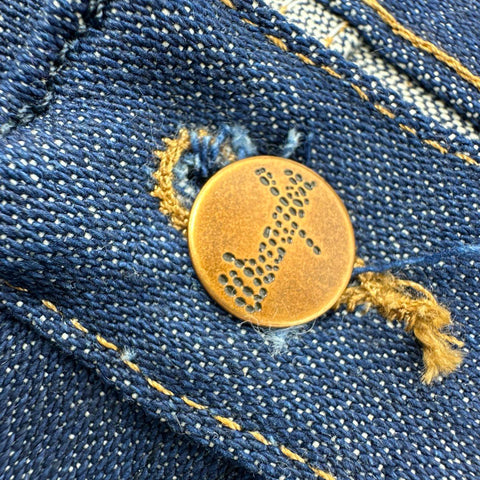 Vintage Wrangler 13MWZ Cowboy Cut Original Fit Indigo Jeans Sz 40x30 NWT