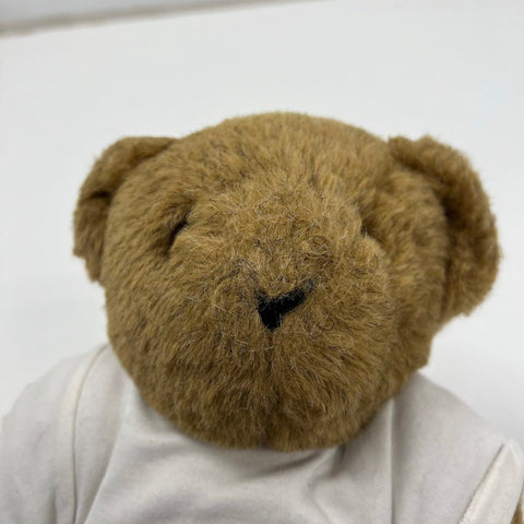 Vermont Teddy Bear Co Love Tattoo Plush Brown Bear Denim Jeans Embroidered Heart