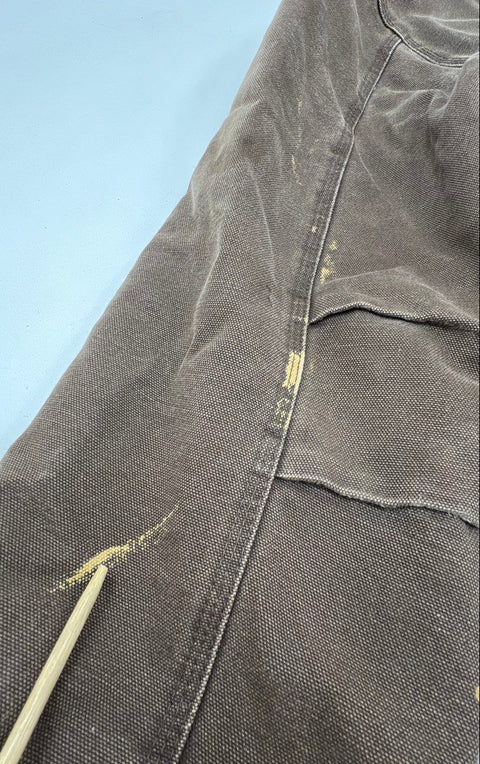 Vintage 90s Carhartt Quilt-Lined Duck Active Jacket Brown Sz XL (18-20)