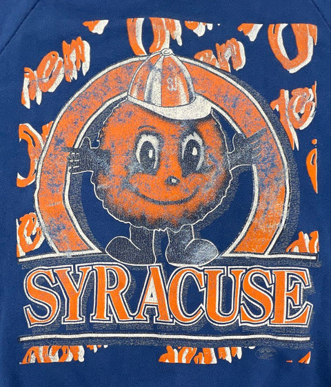 Vintage 80s Syracuse University Otto Mascot Crewneck Sweatshirt USA Sz XL