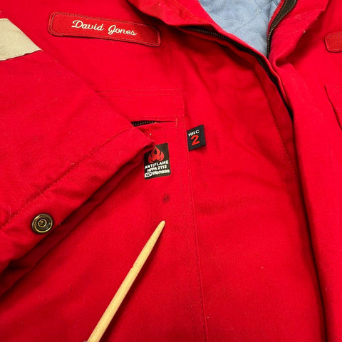 Vintage 90s Wenaas Antiflame Halliburton Sperry Drilling Coveralls Sz 2XL