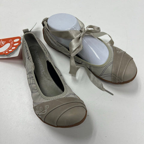 Merrell Serene Glove Aluminum Barefoot Ballet Flats NWT Women's Size 7.5
