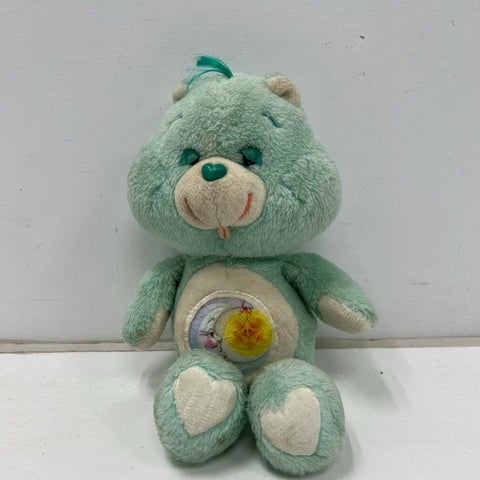 Vintage 1983 Care Bears Bedtime Bear Original Kenner Plush Toy Stuffed Animal