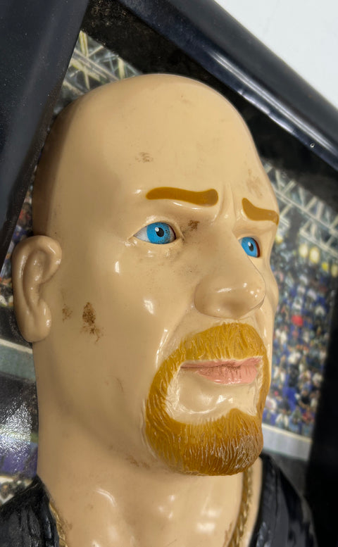 Vintage 90s WWF Stone Cold Steve Austin Walk Talker Wall Art Non-Working