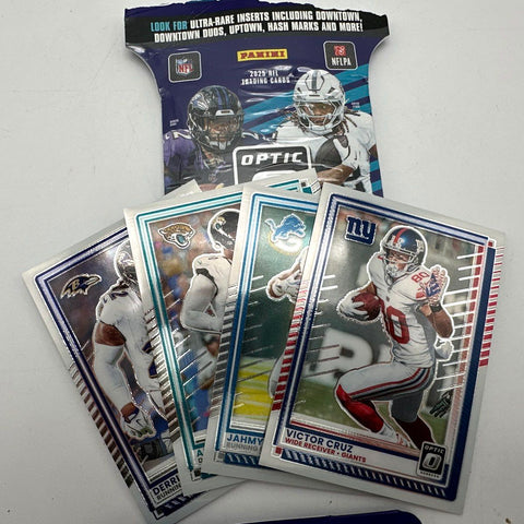 NFL NHL Sports Card Lot 2020s Panini Prizm Optic Mosaic Approximately 200 Cards