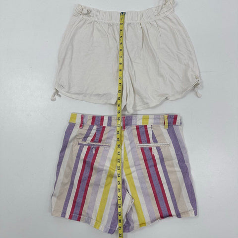 Anthropologie Free People Womens Lot Shorts Skirt Bralette Maeve Chino Sz M 30