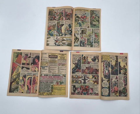 X-Men and the Micronauts #2 #3 #4 Comic Lot Marvel 1984 Limited Series