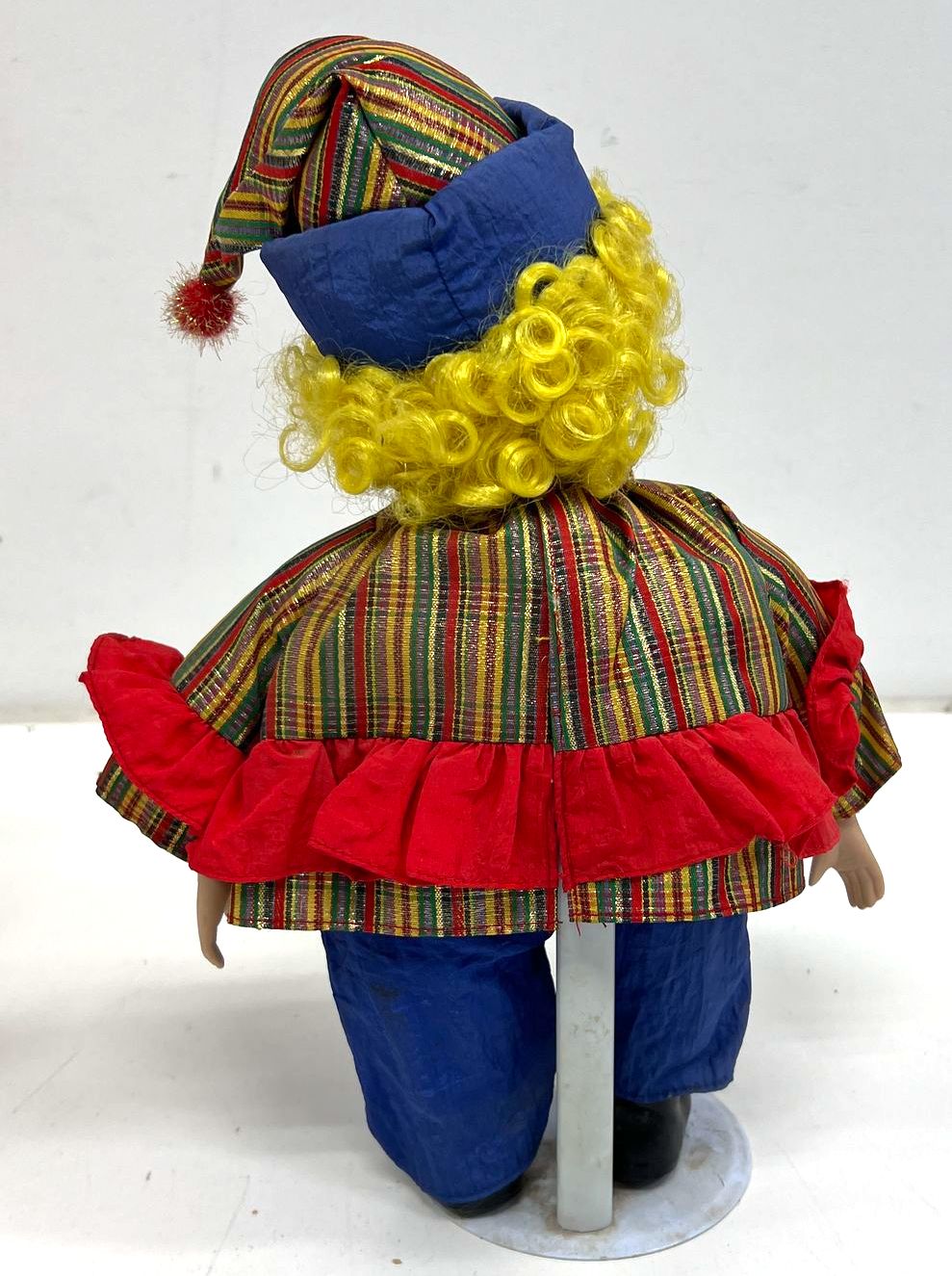 Seymour Mann 1992 Doll + Porcelain Clown Lot of 3 Vintage Collector Dolls