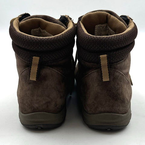 Duluth Trading Co Brown Suede Ankle Sneaker Boots Women's Size 9 Medium 39703