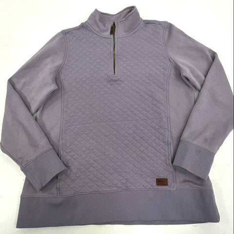 LL Bean Womens Lot 3 Quilted Pullover Blackwatch Flannel Shirt Top Sz M L