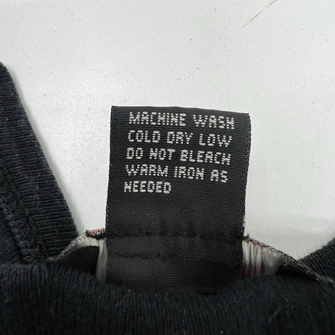 Vintage 2004 Sturgis Black Hills Rally Rhinestone Chain Biker Tank Top Sz L