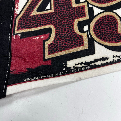 NFL Football Pennant Lot WinCraft San Francisco 49ers Jerry Rice 2 Pieces
