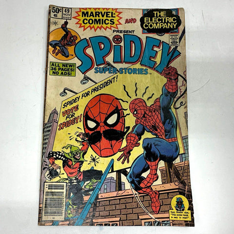 Marvel and DC Comic Lot 9 Comics 1980-1981 Bronze Age Spider-Man Captain America