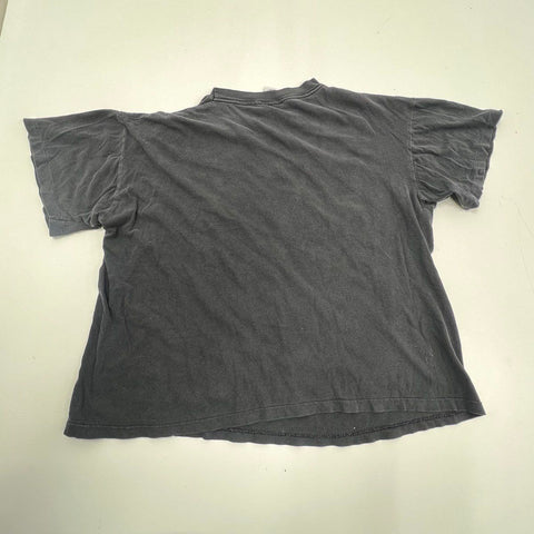 Vintage 90s Mickey Mouse Sports Fan T-Shirt Double Stitch Disney Sz L