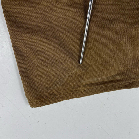 Polo Ralph Lauren Men's Brown Straight Fit Cotton Twill 5-Pocket Pants 38x32