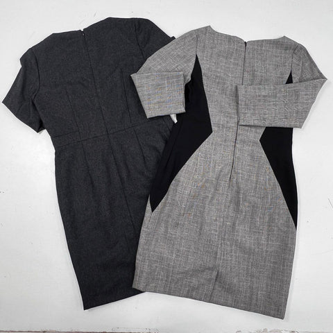 Pendleton Women's Modern Geometry & Glen Plaid Dress Lot NWT Sz 4