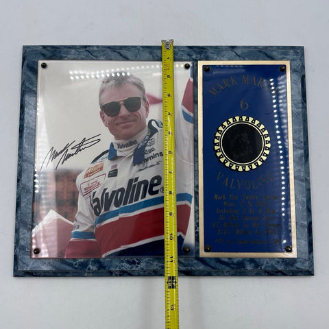 NASCAR Racing Plaque Mark Martin #6 Valvoline 1993 Limited Edition 15x12.5"