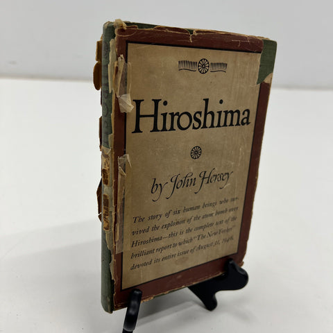 Hiroshima John Hersey 1st Edition HC DJ 1946 Alfred A Knopf Borzoi Book