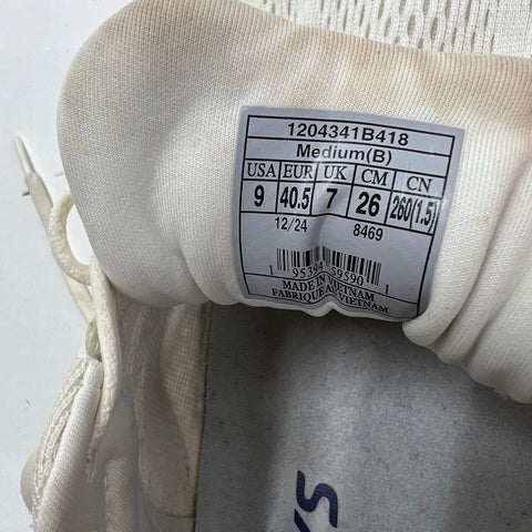 Brooks Glycerin 19 White Navy Blue Running Shoes Men's Size 9