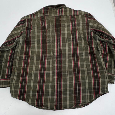 Carhartt Workwear Lot of 3 Flannel Shirt Long Sleeve Pocket Tee Sz M XL