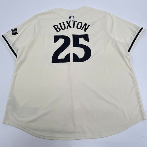Nike Minnesota Twins Buxton Cream City Connect Baseball Jersey Men's XXL