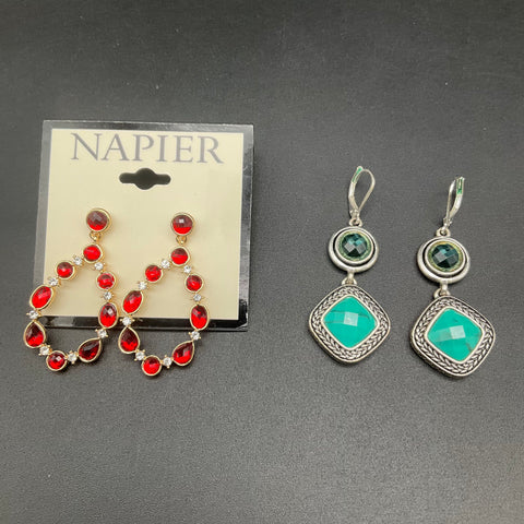 Vintage Napier Costume Jewelry Lot of 5 Necklace Bracelet Brooch Earrings