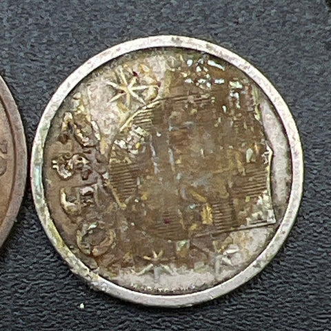 Vintage European Mixed Coin Lot 13 Pcs France Portugal Austria Italy Foreign