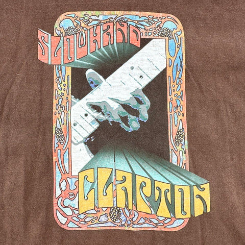 Eric Clapton 2006/7 North America World Tour T-Shirt Slowhand Graphic Sz 2XL