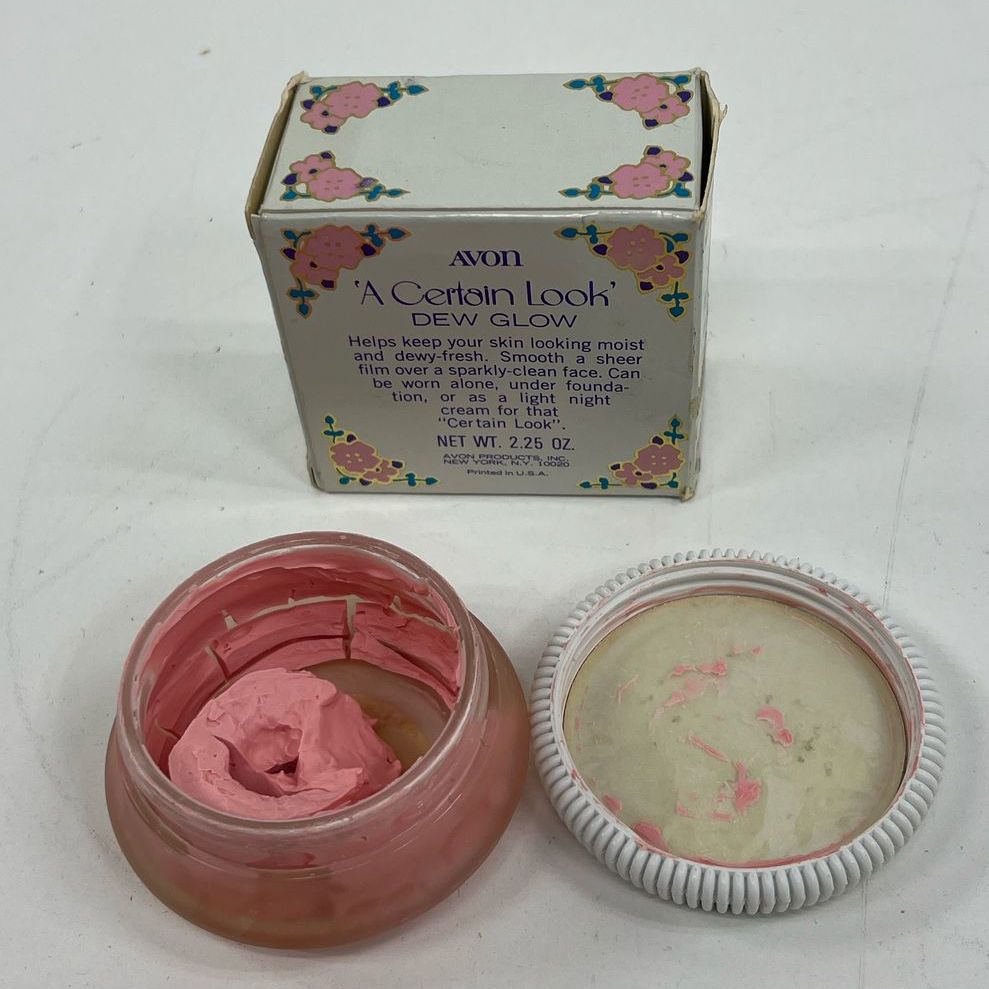 Avon Vintage Collectible Opened Used Jars Lot for Display