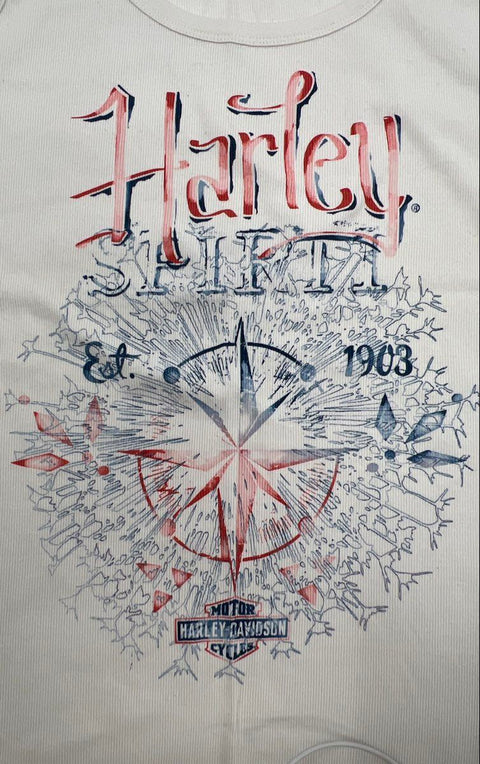 Vintage Harley-Davidson Tank Top Lot Road Hog Rhinestone Graphic Sz XL-2XL