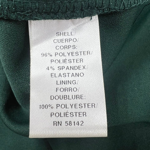 NWT London Times Emerald Green Fit & Flare Knee Length Dress Women's 12