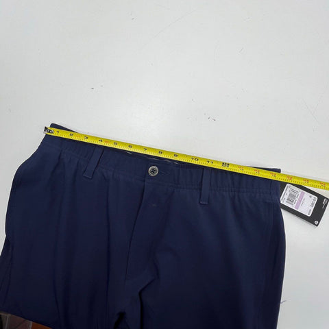 Under Armour Men's UA Drive Academy Navy Straight Leg Golf Pants Size 32x34 NWT