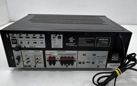 Onkyo HT-R395 5.1 Ch AV Receiver HDMI does not work for parts repair only