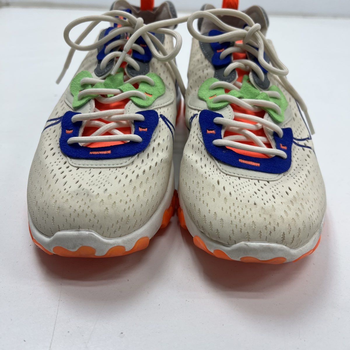 Nike React スパイク 青/オレンジ　BY YOU Nike React スパイク 青/オレンジ BY YOU Nike React スパイク 青