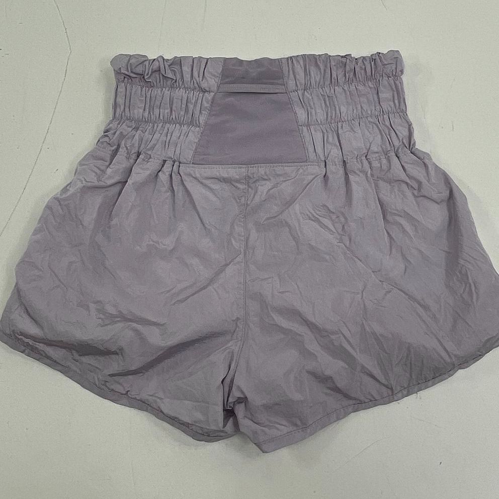 FP Movement Lot 2 The Way Home Smocked High Rise Lined Shorts Women's S XS