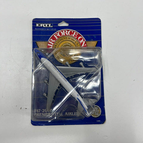 1989 ERTL Air Force One 747-200B Presidential Airliner Die-Cast #1499 New