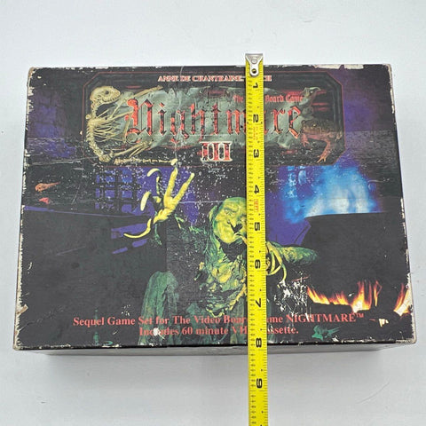 Nightmare III Anne de Chantraine Witch VHS Video Board Game Sequel Not Tested