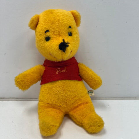 Vintage Gund J. Swedlin Winnie The Pooh Bear Plush Stuffed Animal Toy 1960s