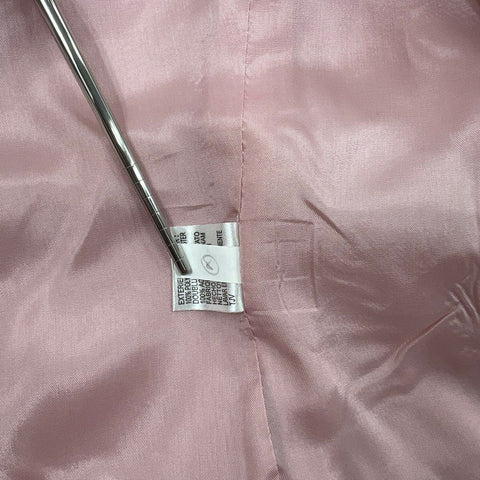 Tahari Luxe Women's Pink Amour Brianna Shawl Lapel Jacket Blazer NWT Sz 8P