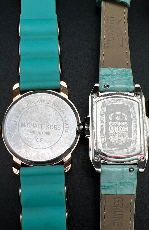Michael Kors Invicta Armani Exchange Isaac Mizrahi Watch Lot of 4 Untested