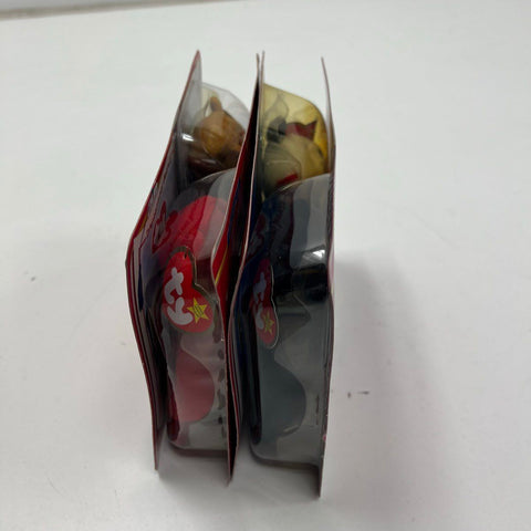 1999 Ty Teenie Beanie Baby McDonalds Lot 4 Spangle Osito Germania End Sealed