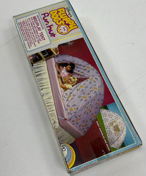 Vintage 1986 Disney Fluffy Dogs Fun Hut Bed Play Tent ERO Indoor Outdoor